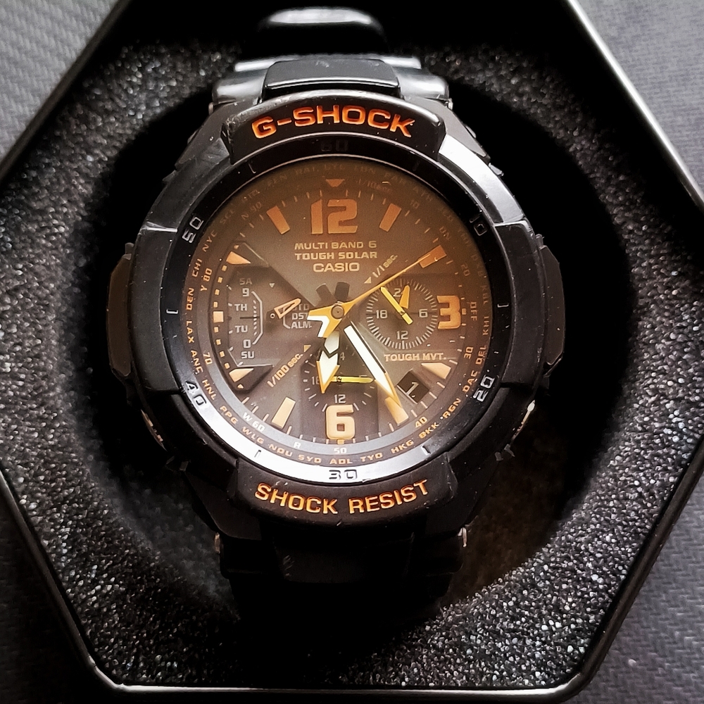 CASIO G-SHOCK GW3000 COCKPIT